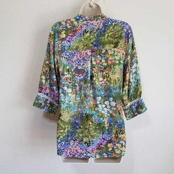 Anthropologie Dolan Silk Blouse - Picture 3 of 7
